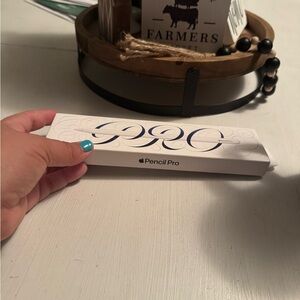 Apple Pencil Pro in White Box